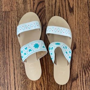 2 strap Jack Rodger Sandals